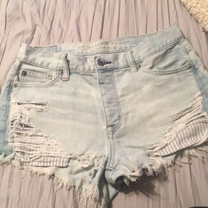 American Eagle light blue super cute shorts